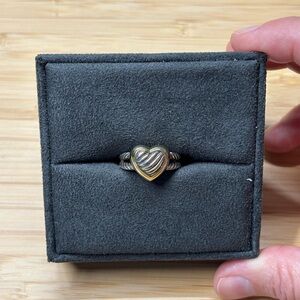 David Yurman Cable Heart Ring